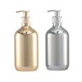 thumbnail image 3 of Bgsha Distributeurs de Savon pour les Mains 300 ml Bouteilles de Savon Liquide Chrome Doré Distributeur Rond, 3 of 9