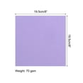 thumbnail image 2 of Unique Bargains 25 Sheets 8x8 Inch Origami Paper Double Sided Light Purple Square Sheet for Art Craft Project, Beginners, 2 of 5