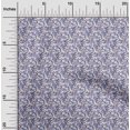 thumbnail image 2 of oneOone Polyester Spandex Medium Blue Fabric Floral Fabric For Sewing Printed Craft Fabric By The Yard 56 Inch Wide, 2 of 4