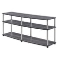 thumbnail image 3 of Pemberly Row 3 Tier 60" TV Stand in Weathered Gray, 3 of 3