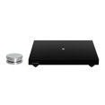 thumbnail image 1 of Fluance Turntable Isolation Base Anti-Vibration Wood Platform And HiFi Vinyl Record Weight Stabilizer - Piano Black, 1 of 8