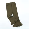 thumbnail image 2 of EDFBUYKRS Pantalon Évasé Taille Haute Élastique Fille Décontracté Long, 2 of 4