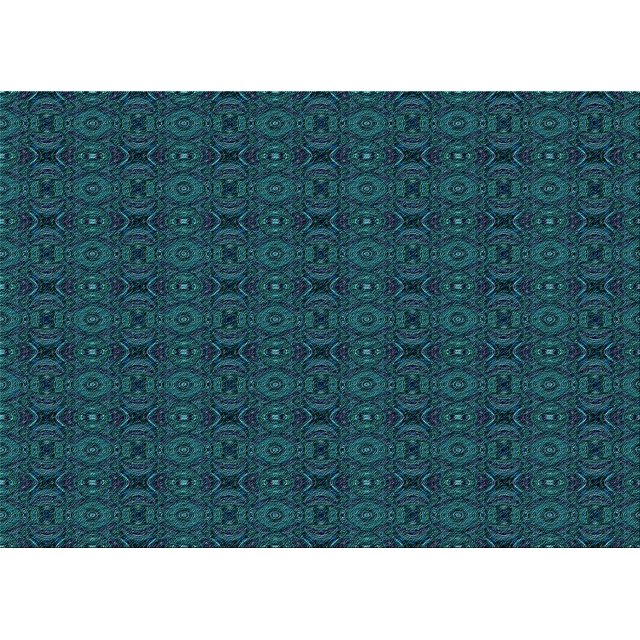 Ahgly Company Machine Washable Indoor Rectangle Transitional Dark Cyan Green Area Rugs, 2' x 3'