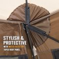 thumbnail image 4 of CLAM Quick-Set Traveler 6 x 6 Foot Portable 4 Sided Canopy Shelter, Brown, 4 of 7