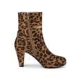 thumbnail image 3 of Unique Bargains Bottes à Talons Hauts Plateforme à Fermeture Éclair à la Cheville pour Femmes, 3 of 8