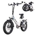 thumbnail image 1 of Gotrax R2V2 20" Foldable Electric Bike, 500W Motor, 32 KPH Top Speed, 64 KM Range, 3.0" Fat Tires, Commuter eBike, White, 1 of 7
