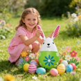 thumbnail image 5 of TIELUTT Easter Inflatable Bunny Rabbit with Colorful Eggs Holiday Blow Up for Indoor Outdoor Garden Yard in Hot Dog Form Propelled Inflatable 305cm Inflatable Pool Mannequin Inflatable Inflatable Bab, 5 of 5