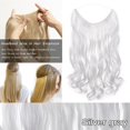 thumbnail image 2 of Fil Invisible dans les Extensions de Cheveux Cheveux Synthétiques Cheveux, 2 of 5
