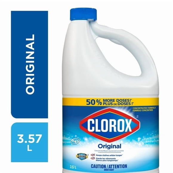 Clorox® Original Concentrated Bleach, 3.57 L