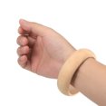 thumbnail image 4 of Unique Bargains Wooden Bangle Bracelet, 3 Pack 81mm - Log Retro Macrame Rings, Unfinished Smooth Wooden Rings for Crafts, 4 of 6