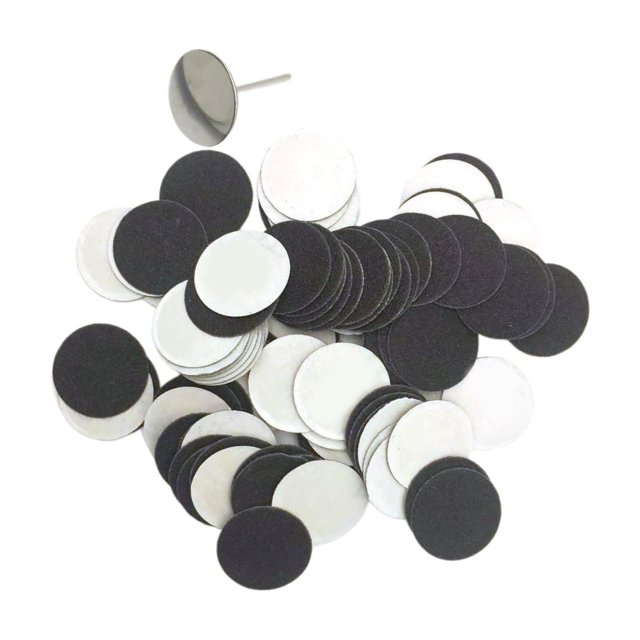 Langgg Sand Paper Replacement Pads For Electric Foot File 35mm 80Grit 100Pcs