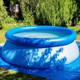 thumbnail image 1 of Couverture Ronde pour Piscine avec Matériau Résistant aux Intempéries, Fond Antidérapant, Conception Portable, Plusieurs Tailles pour Piscines hors Terre, 1 of 7