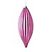 thumbnail image 3 of Vickerman M183279S 8 in. Pink Shiny Line Finial Ornament  4 per Bag, 3 of 3