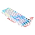 thumbnail image 3 of Cagogo Clavier de Jeu à Moins de 5 $, Clavier de Jeu USB Filaire, Clavier Rétroéclairé RVB à Sensation Mécanique, Clavier Flottant Résistant aux Éclaboussures pour PC, Clavier Ergonomique avec Touches Multimédias, 3 of 5