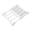 thumbnail image 1 of Shelf Dividers,PP Steel Tube Closet Tension Shelf Expandable Nail Free Wardrobe Cupboard Divider Storage Rack, 1 of 8
