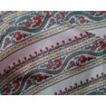thumbnail image 4 of oneOone Silk Tabby Fabric Leaves & Floral Block Fabric Prints By Yard 42 Inch Wide, 4 of 4
