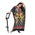 thumbnail image 2 of Caftans Longs pour Femmes Grande Taille Robe Caftan Robe de Soirée Fête Été Plage Robe d'Été Manches Kimono Longues Robes Décontractées en Ligne, 2 of 6