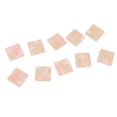 thumbnail image 1 of Milaget 10pcs Colorful Loose Beads Geometric Acetate Acrylic DIY Jewelry Crafts Pink, 1 of 9