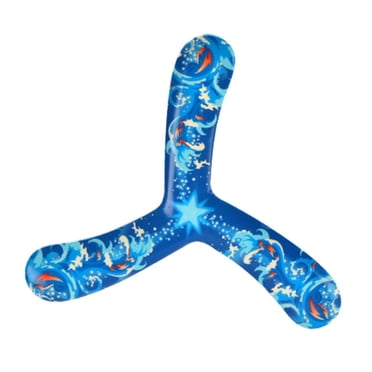 MasteelfCA 1 Pce Jouet Boomerang pour Enfants Nouveau Boomerang Jouet de Sport d'Extérieur Amusant (Couleur Aléatoire)