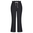 thumbnail image 4 of Birdeem Mode Femmes Été Décontracté Ample Coton et Lin Poche Pantalon Uni, 4 of 8