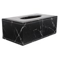 thumbnail image 1 of 1 Pc Napkin Holder Leather Tissue Holder Marble Tissue Box Car Tissue Holder, 1 of 9