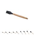 thumbnail image 3 of relayinert Kitchenware Wooden Handle Silicone Shovel Spoon Colander Brush Spatula Tool Spaghetti spoon 1Set, 3 of 6