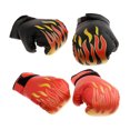 thumbnail image 1 of 2 Paire PU Mousse Rembourré Gant de Boxe Demi Doigt Kickboxing Sparring Punch, 1 of 8