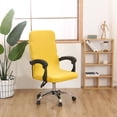 thumbnail image 1 of Discount Violete Solid Color Brushed High Elastic Chair Cover Soft And Comfortable Chair Seat Cover -proof And Dirt- Chair Slipcover Suitable For Dining Chair, 1 of 9