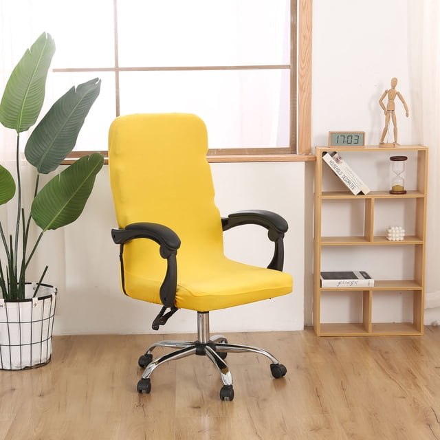 Discount Violete Solid Color Brushed High Elastic Chair Cover Soft And Comfortable Chair Seat Cover -proof And Dirt- Chair Slipcover Suitable For Dining Chair