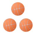 thumbnail image 4 of serony 4pcs Mute Door Rear Wall Crash Waterproof Anti-Collision Wall Crash Waterproof Pad Basketball Style 5cm orange 3Set, 4 of 6