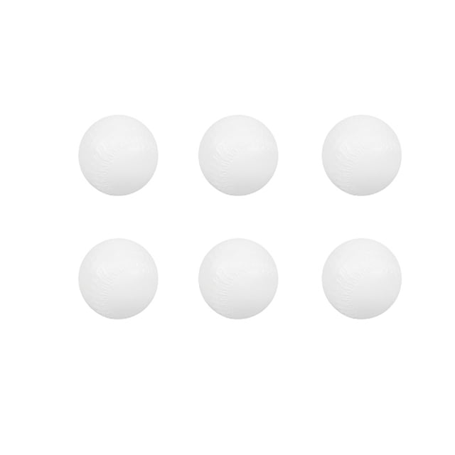B Replacement Softballs For Baseball Launching Toy 6 Pack Kids Pitching Machine Practice Balls Outdoor Play