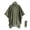 Army Green, variant on Sentmoon Men Rain Jacket with Hood Long Sleeve Rain Coats for Men Solid Color Waterproof Ponchos for Outdoor Activities Green Free Size