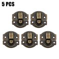 thumbnail image 1 of Luckyn 5/12set Jewelry Box Hasp Clasp Suitcase Wood Chest Cabinet Decorative Lock Latch, 1 of 5