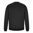 thumbnail image 4 of cfhntfmh Chandails Molletonnés pour Hommes Grande Taille Décontractés à Col Rond à Manches Longues Hauts Basiques Molleton Doux Chandails Molletonnés Unis, 4 of 6