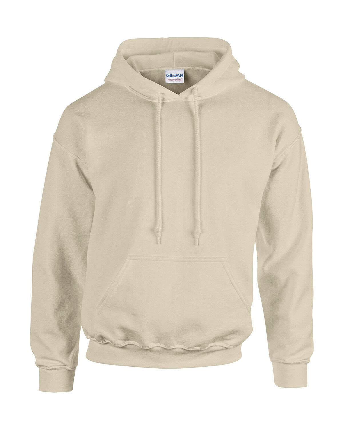 Gildan 18500 - Classic Fit Adult Hooded Sweatshirt Heavy Blend - First Quality - Sand - Large