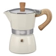 thumbnail image 2 of Moka Coffee Pot Octagonal Classic Portable Hand Brewing Coffee Maker Moka Pot for Camping Home Use, 2 of 7