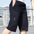 thumbnail image 4 of Diufon Men's Athletic Shorts Drawstring Waisted Outdoor Sport Shorts Spring Summer Hiking Shorts with Pockets, 4 of 7