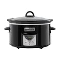 thumbnail image 1 of Crock-Pot 4-Quart Digital Countdown Slow Cooker, Feeds 4+ People, Black, 1 of 9