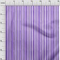 thumbnail image 3 of oneOone Silk Tabby Violet Fabric Stripes Craft Projects Decor Fabric Printed By The Yard 42 Inch Wide, 3 of 4