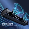 thumbnail image 2 of 50W Soundbars, Sound Bars For Smart TV Soundbar With ARC/Optical/AUX Connection, TV Soundbar Surround Sound Bars For Home Theater Audio Small Wireless Speaker, 2 of 10