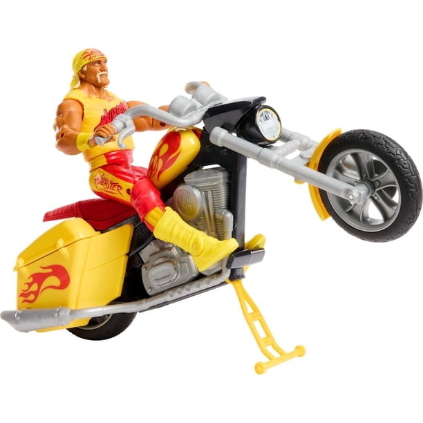 『WWE』HOGAN バイクフィギュア WWE Wrekkin Python Power Slamcycle Vehicle with Hulk Hogan Action
