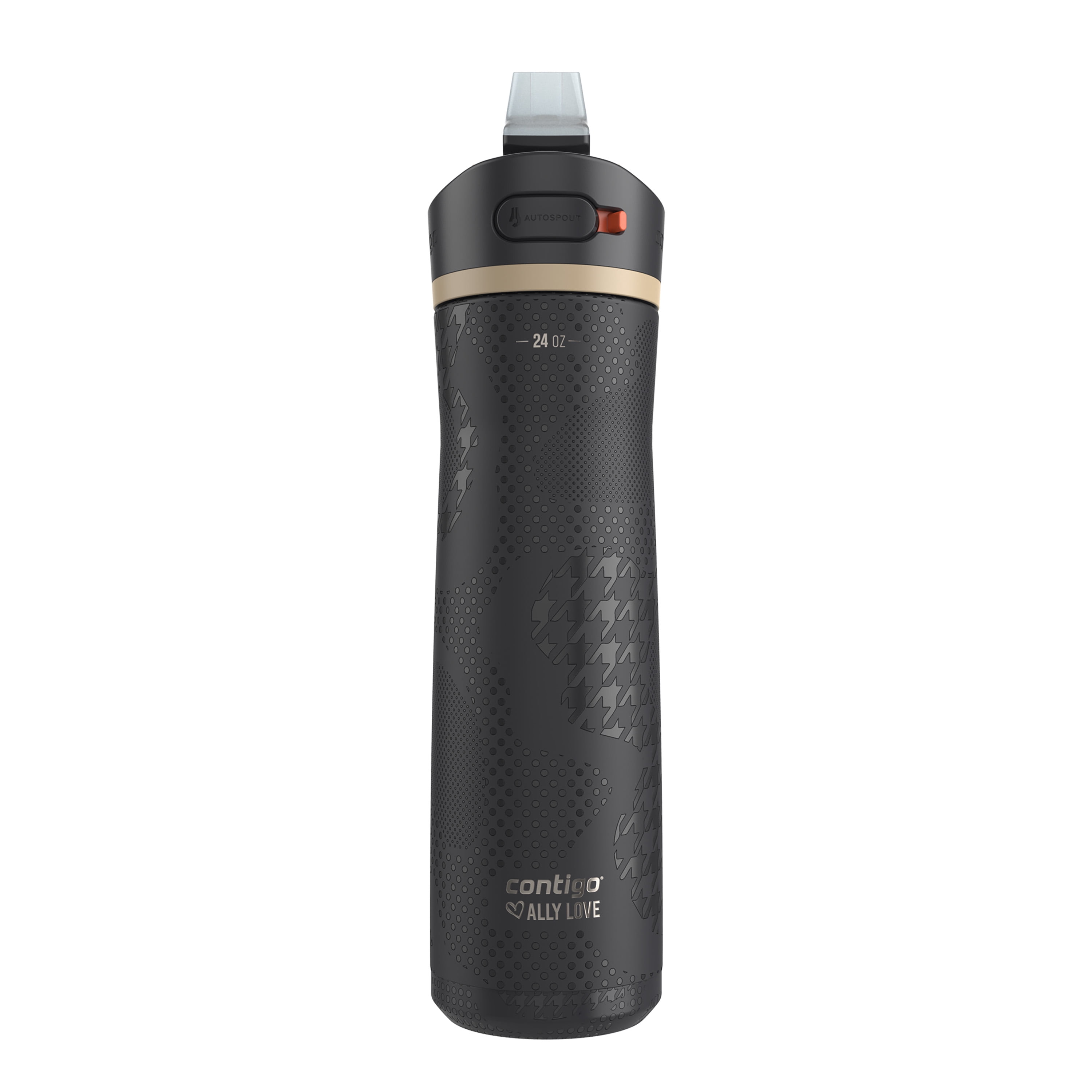 Contigo x Ally Love Ashland Chill 2.0 Stainless Steel Water Bottle with AUTOSPOUT Lid, 24 oz (709 ml)
