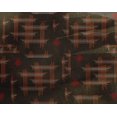 thumbnail image 4 of oneOone Georgette Viscose Fabric Geometric Kasuri Printed Craft Fabric BTY 42 Inch Wide, 4 of 4