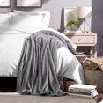 thumbnail image 5 of Bare Home Microplush Fleece Blanket - 300 GSM - Fuzzy Microfleece - Soft & Plush - King, Gray, 5 of 5