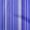 thumbnail image 1 of oneOone Rayon Medium Blue Fabric Stripe & Fabric For Sewing Printed Craft Fabric By The Yard 56 Inch Wide, 1 of 4