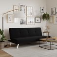 thumbnail image 3 of Canapé Convertible Serta, Futon / Couchette, Noir, 3 of 9