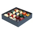 thumbnail image 4 of S SERENABLE 16Pcs Billiard Balls 57.2mm Pool Table Balls for Club Tournament Game Rooms, 4 of 9