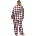 thumbnail image 3 of White Mark Pyjama Trois Pièces à Boutons pour Femme, 3 of 5