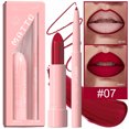 thumbnail image 1 of HHBEAUTY Ensemble Combo Rouge à Lèvres et Crayon Contour des Lèvres 2 en 1 Rouge à Lèvres Imperméable pour Femmes Ensemble de Crayon Contour des Lèvres Rouge à Lèvres Longue Tenue, Stylo Rouge à Lèvres Mat avec Ensemble de Crayon Contour des Lèvres Trousses de Maquillage, 1 of 9