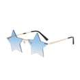 thumbnail image 1 of Stylish Rimless Star Sunglasses for Outdoor Activities and Fashionable Streetwear, 1 of 3
